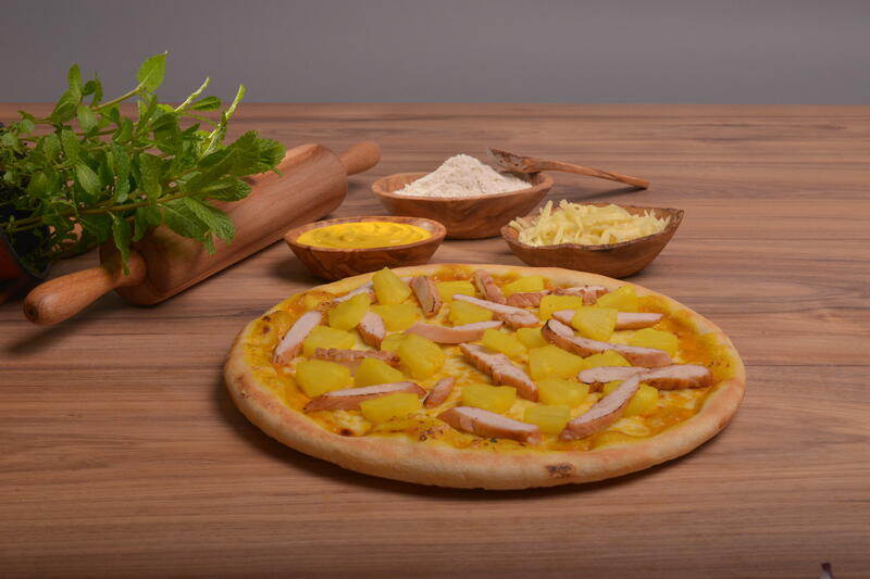 Pizza Curry Chicken